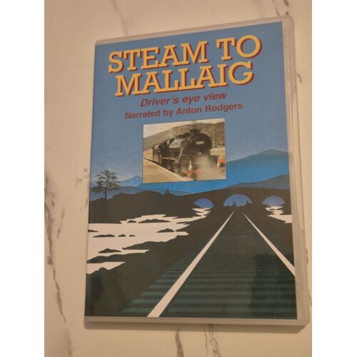 Steam To Mallaig Drivers Eye View   Cab Ride   Railway   Video 125 Dvd