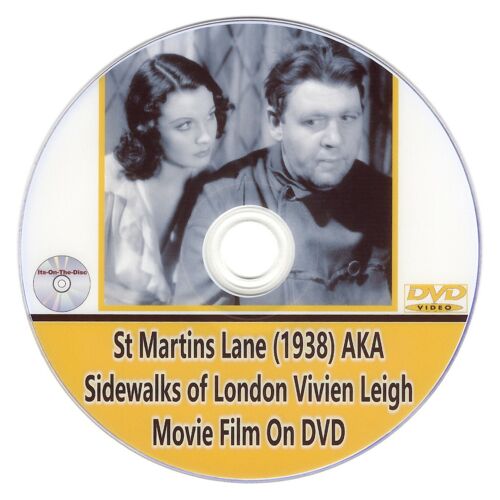 St Martins Lane Aka Sidewalks Of London (1938) - Vivien Leigh - Film Dvd