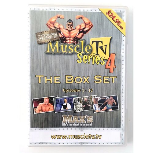 Maxs Muscle Tv Series 4: The Box Set - Dvd Série Tv Fitness