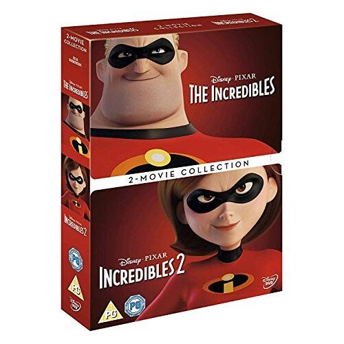 Dvd Disney & Pixar's Incredibles 1 & 2 - Coffret (2018)