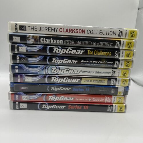 Top Gear Et Clarkson - Lot De 9 Dvd Assortis - Neuf