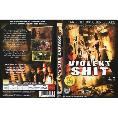 Violent Shit 4.0. - Karl The Butcher Vs Axe - Dvd