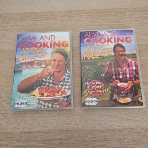 Alive And Cooking Autumn Summer - James Reeson - Dvd Cuisine Australienne