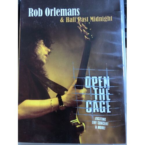 Rob Orlemans & Half Past Midnight - Open The Cage Dvd