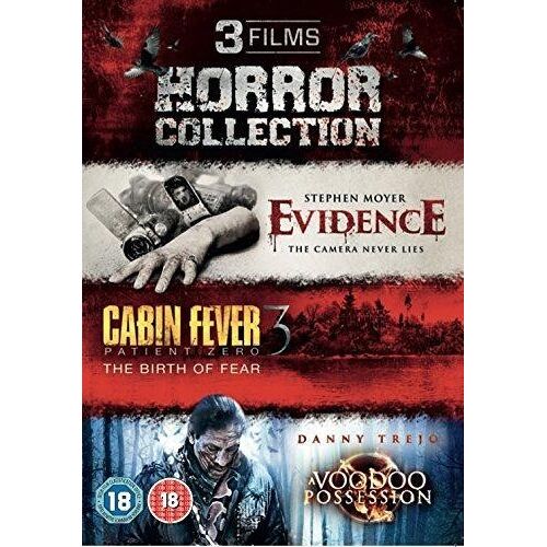 Collection 3 Films D'horreur : Evidence / Cabin Fever / A Voodoo Possession - Dvd