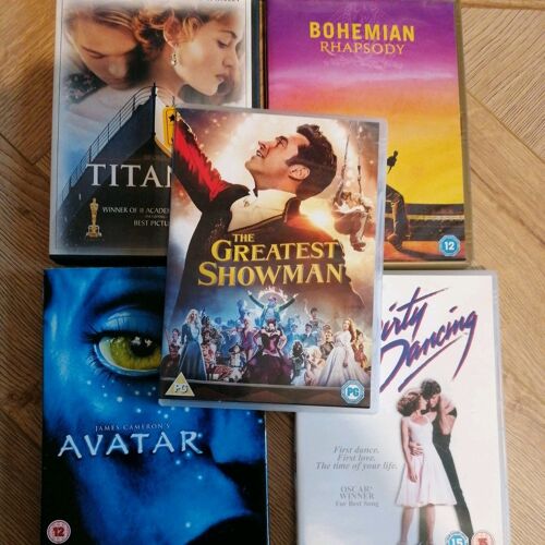 Blockbuster Titanic Dirty Dancing Greatest Showman Avatar - Dvd