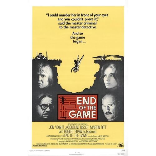 End Of The Game (1975) - Jon Voight, Robert Shaw - Dvd