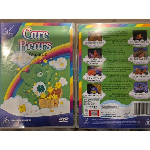 Care Bears Volume 8 Eight - Série Tv Animée Pour Enfants - Dvd