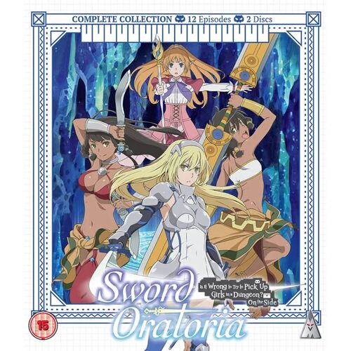 Sword Oratoria [15] - Coffret Blu-Ray Anime - Import Royaume-Uni