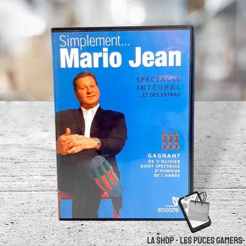 Simplement... Mario Jean (2005) - Dvd
