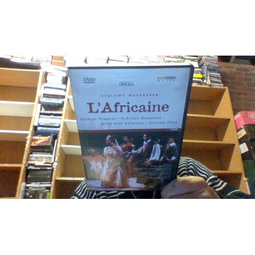 Dvd L'africaine / Arthaus Musik - Placido Domingo (Avec Livret)