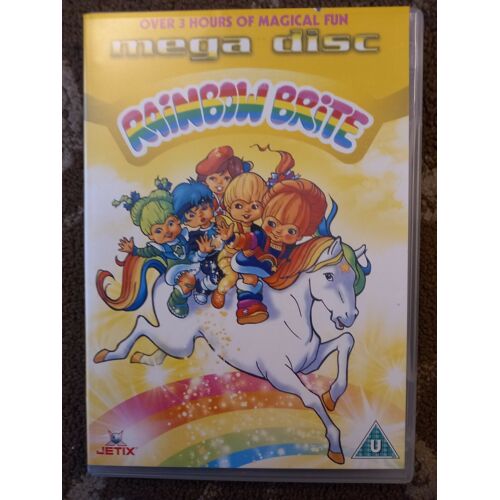 Rainbow Brite Mega Disc Retro Kids Cartoon 8 Episodes Dvd