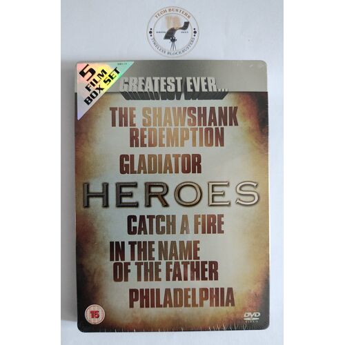 Greatest Ever Heroic Movies Collection Steelbook Box Set - Dvd