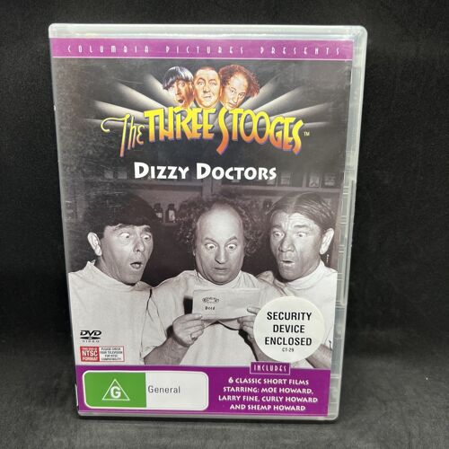 Dizzy Doctors   The Three Stooges Black - Dvd