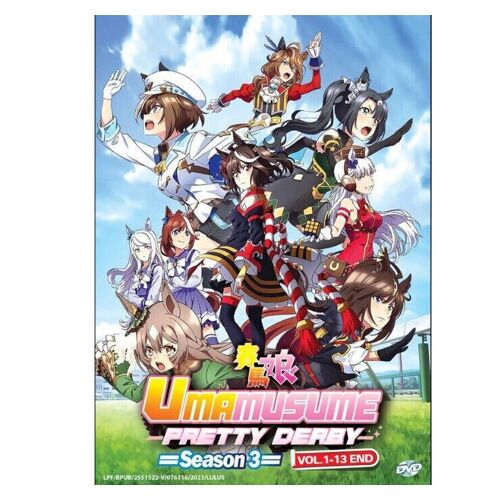 Anime Uma Musume: Pretty Derby Saison 3 (1-13 End) - Sous-Titres Anglais Dvd