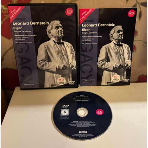 Elgar Enigma Variations Leonard Bernstein Bbc Symphony Orchestra Ica Classic Dvd