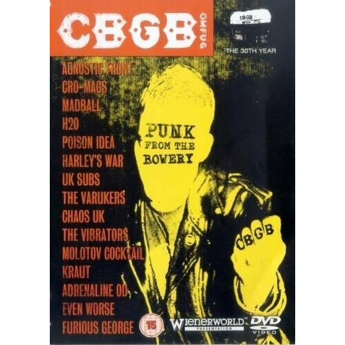 Cbgb - Punk From The Bowery - Dvd Documentaire Musical