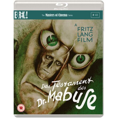 The Testament Of Dr Mabuse - The Masters Of Cinema Dvd (2012)