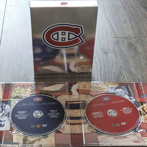 Dvd 100 Years Of The Montreal Canadiens Set - L'histoire Du Club De Hockey