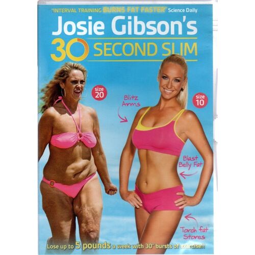 Josie Gibson - 30 Second Slim, Dvd De Fitness