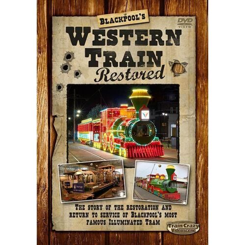 Dvd Blackpool's Western Train Restored - Tram