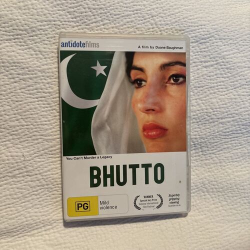 Bhutto Antidote Films Duane Baughman Benazir Bhutto Dvd