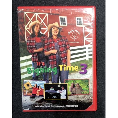 Dvd Makaton It's Signing Time 3 Makaton Singing