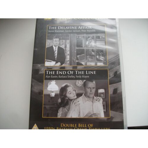 Coffret Dvd The Delavine Affair / The End Of The Line - 2 Films Britanniques