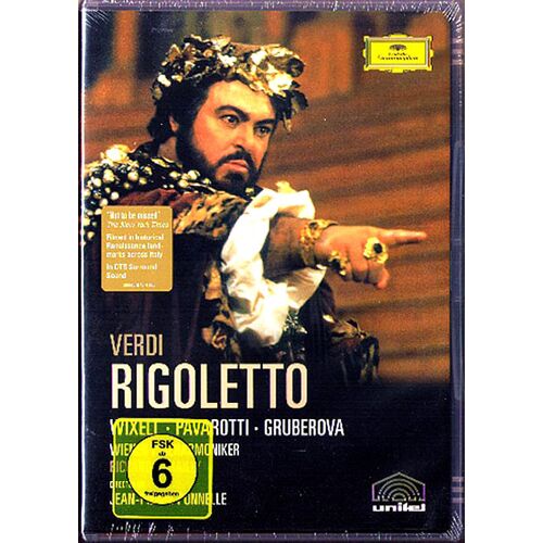 Verdi Rigoletto Edita Gruberova Luciano Pavarotti Wixell Furlannetto Chailly Dvd