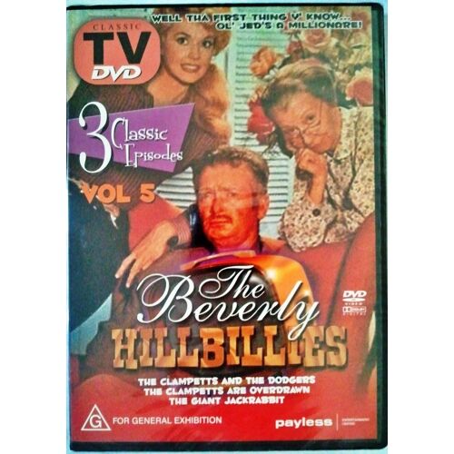 The Beverly Hillbillies Comédie Tv Vol. 5 Avec Buddy Ebsen - 3 Dvd Neufs