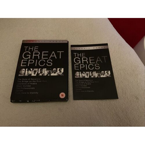 The Great Epics Movie Video (2016) - Dvd