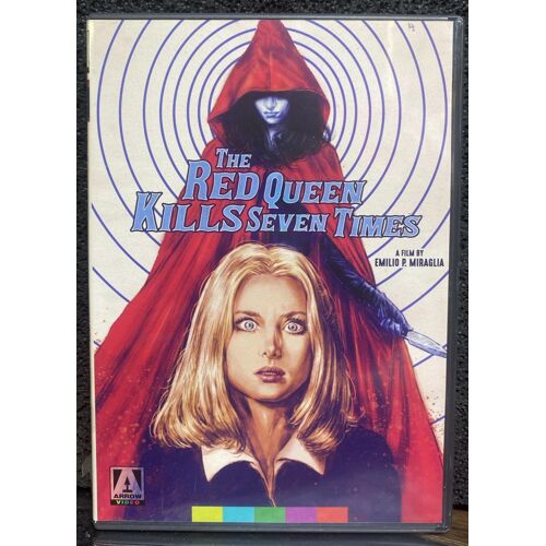 Dvd The Red Queen Kills Seven Times - Arrow Video Giallo Emilio Miraglia