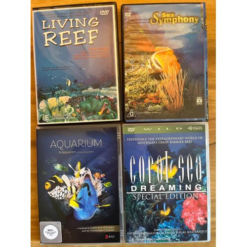 Aquarium; Living Reef; Sea Symphony; 9 Aquarien; Coral Sea Dreaming - Dvd