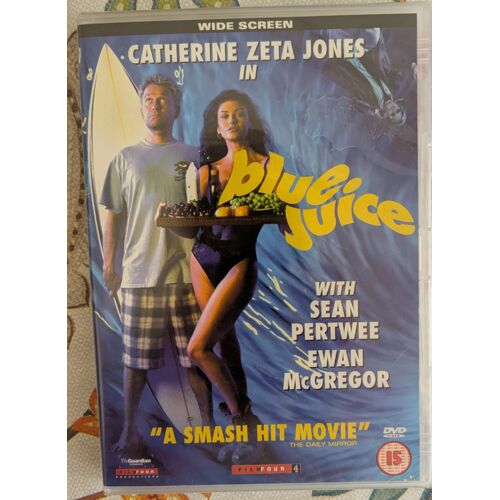 Blue Juice (1995) Dvd - Catherine Zeta Jones, Ewan Mcgregor