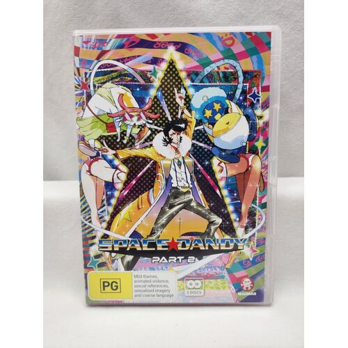 Space Dandy Part 2 Dvd - Série Animée De Science-Fiction