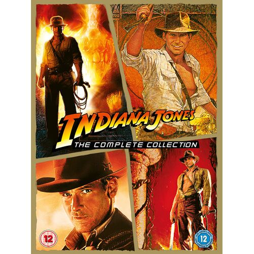Indiana Jones: 4-Movie Collection (2008) Dvd - Coffret Harrison Ford, Réalisé Par Steven Spielberg