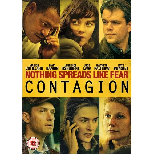 Dvd Contagion (2012) - Thriller Épidémique De Steven Soderbergh