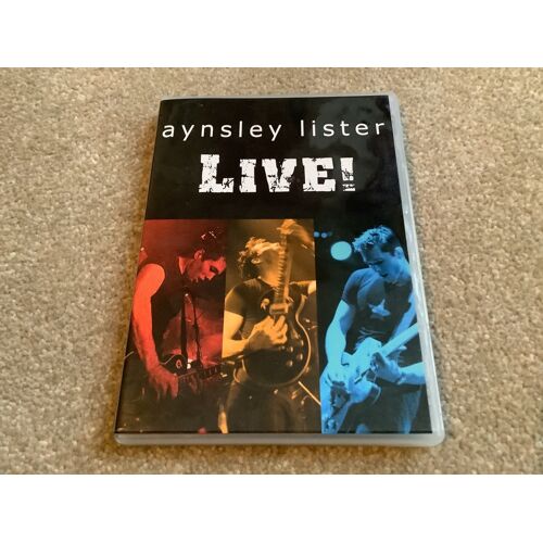 Aynsley Lister - Live (2005) Dvd - Rare, Excellent État
