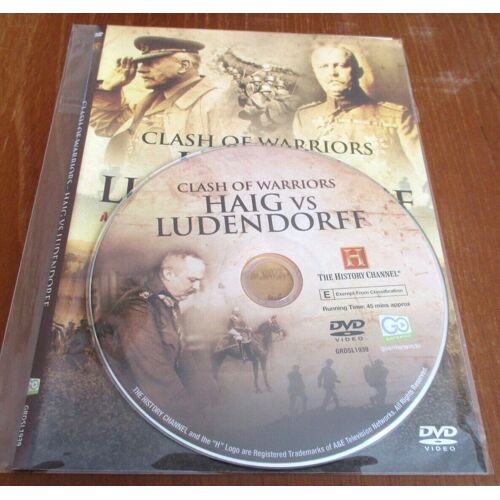 Clash Of Warriors: Haig Vs Ludendorff - Documentaire Historique Dvd