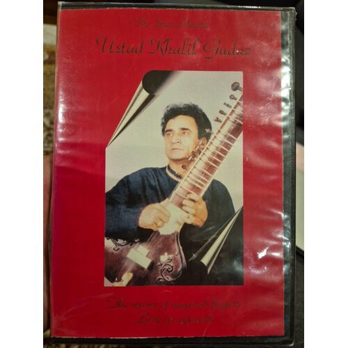 Sitar Maestro Ustad Khalil Gudaz Indian Music Magical Fingers Live Concert Dvd