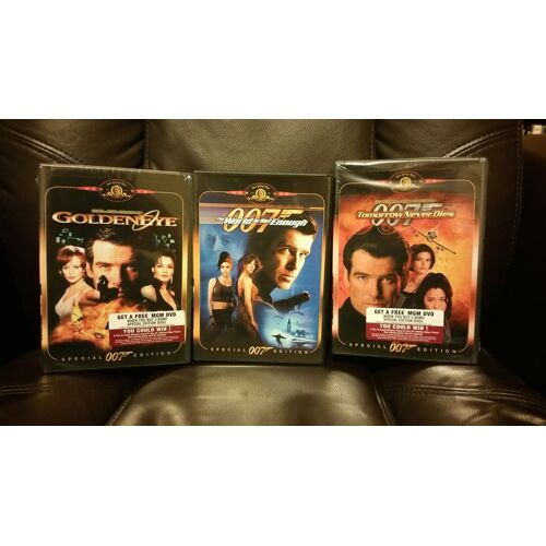 Goldeneye Et 2 Autres Films De James Bond Avec Brosnan - Coffret Dvd