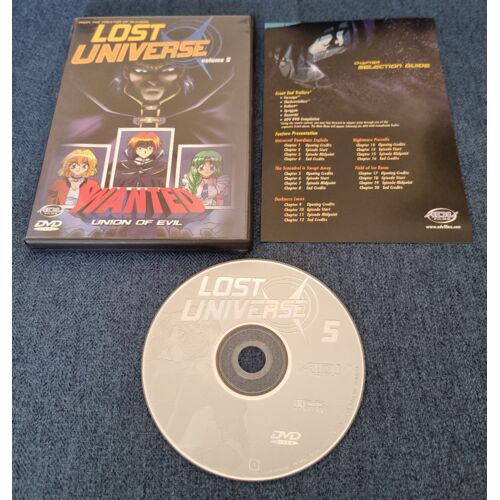 Lost Universe Volume 5 Wanted Union - Dvd