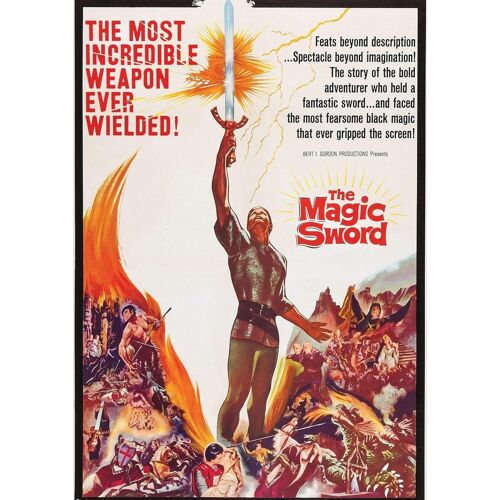 The Magic Sword - Film Fantastique - Dvd (1962)