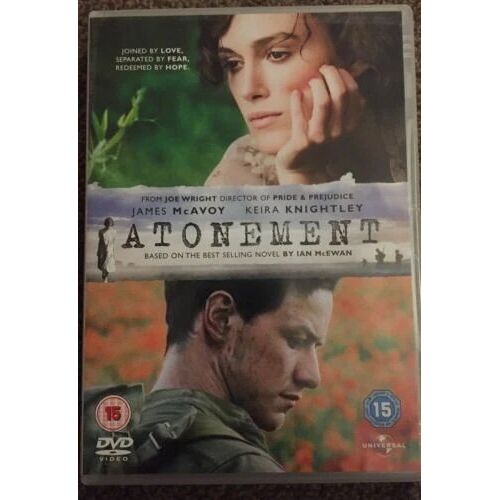 Atonement (Dvd) - Drame Romantique Avec James Mcavoy Et Keira Knightley, Région 2