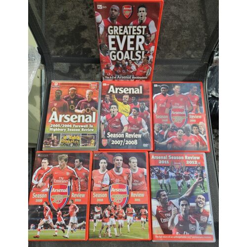 Coffret Dvd Arsenal Football Bundle - Collection De Matchs Et Moments Forts