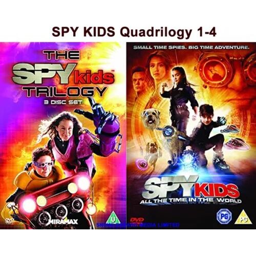Spy Kids Quadrilogie Complète Dvd : Les 4 Films - Spy Kids 1, 2, 3, 4 - Édition Intégrale