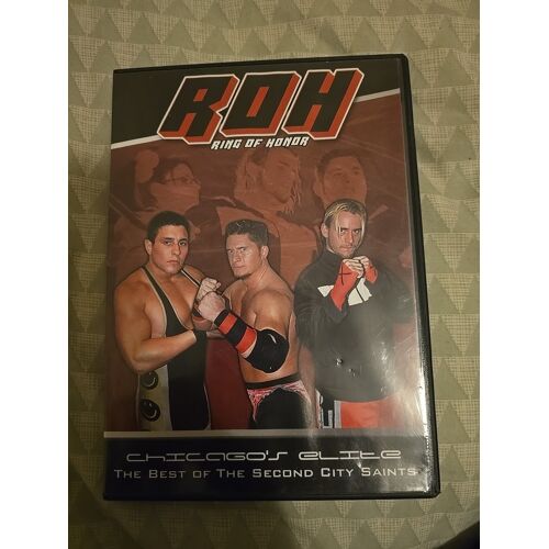 Ring Of Honor Roh Chicago's Elite The Best Of The Second City Saints Cm Punk Dvd