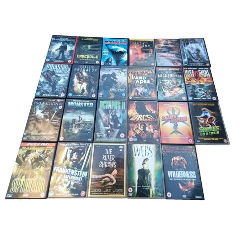 Creatures Monsters Fantasy Horror - 23 Films - Dvd Collection