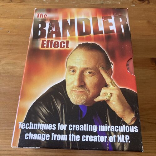 Coffret Dvd The Bandler Effect 5 Box - Motivation, Santé, Confiance