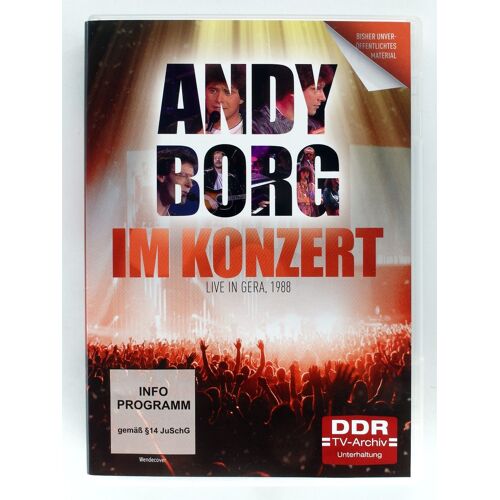 Andy Borg - Im Konzert - Live In Gera, - Ddr Tv- Archiv - Schlager, Hits Dvd (1988)